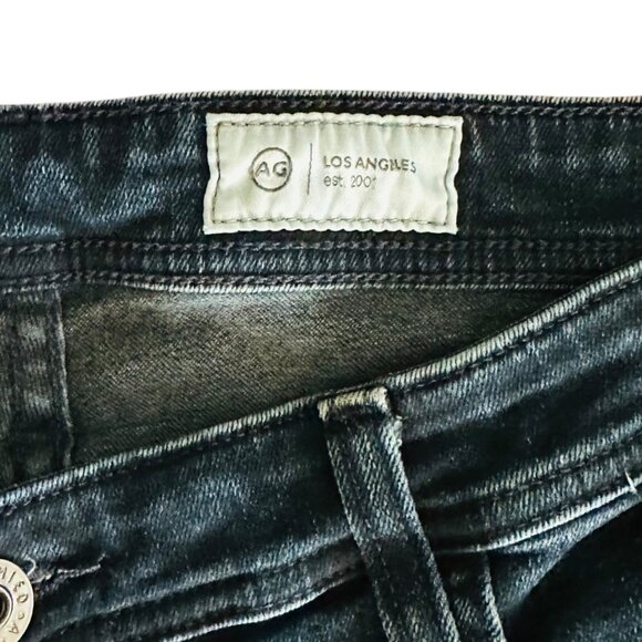 AG Adriano Goldschmied Men's Size 32W 32L Slim Straight Dark Wash Blue Jeans - Picture 5 of 6